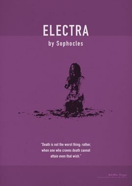 Electra by Sophocles Art