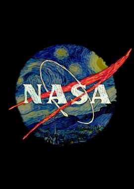 Nasa logo cheap van gogh