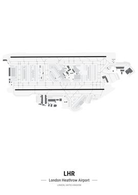 Heathrow Airport Map