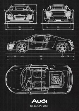 Audi R8 Coupe 2008