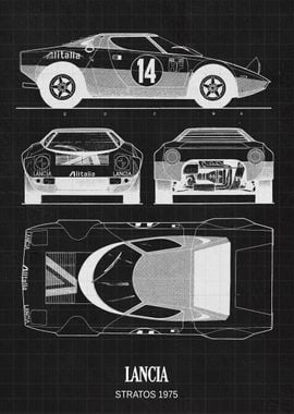 Lancia Stratos 1975