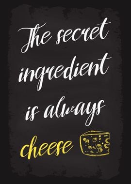 Secret Ingredient Cheese