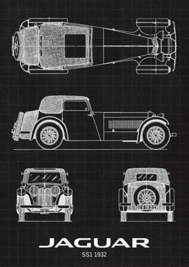 Jaguar SS1 1932