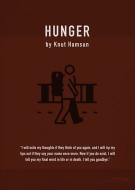 Hunger by Knut Hamsun Art