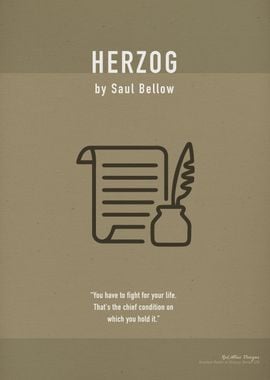 Herzog by Saul Bellow Art