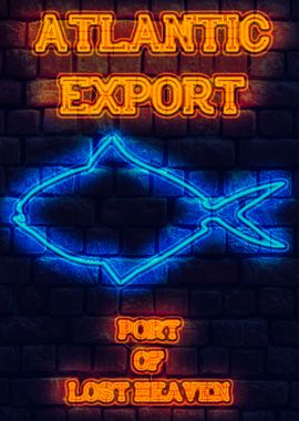 Atlantic Export Neon Sign 