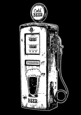 Cold Beer Gas Pump