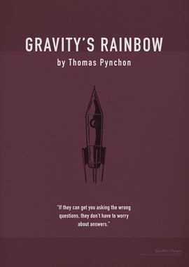 Gravitys Rainbow Book Art