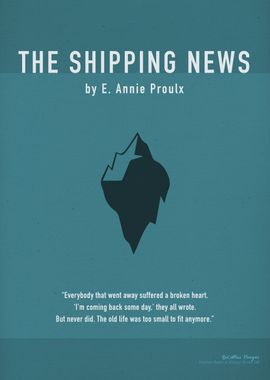 The Shipping News Book Art