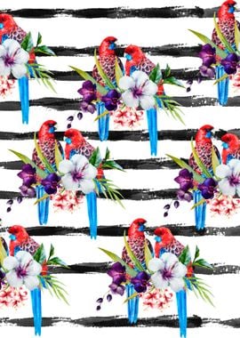 Colorful Tropical Patt 04