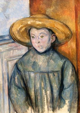 Boy With a Straw Hat