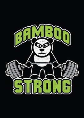 Bamboo Strong Panda Gym