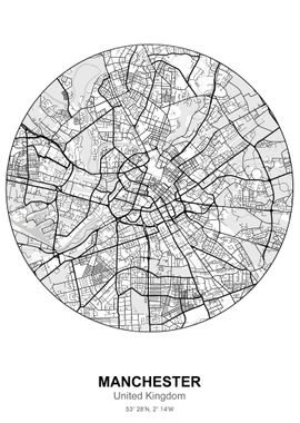 manchester circle map