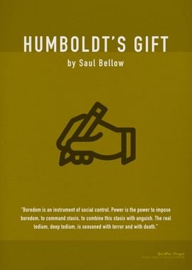 Humboldts Gift by Bellow