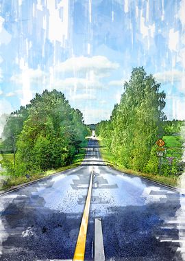 Straight Road Finland 