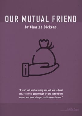 Our Mutual Friend Book Art