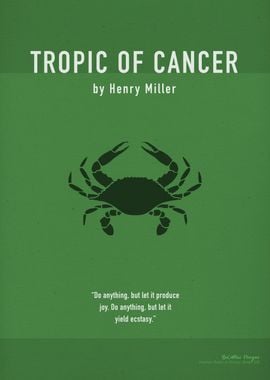 Tropic of Cancer Book Art