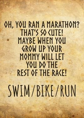 Triathlete Funny Quote