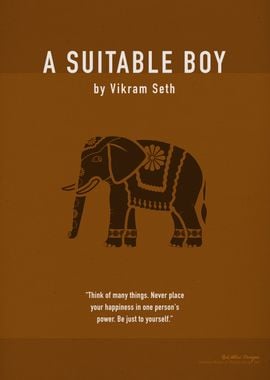 A Suitable Boy Book Art