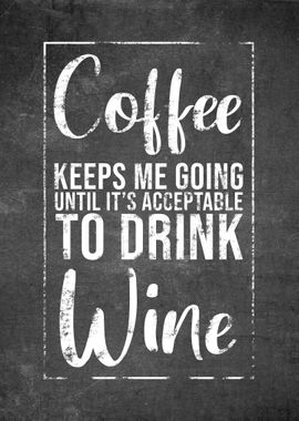 Coffee and Wine Writing