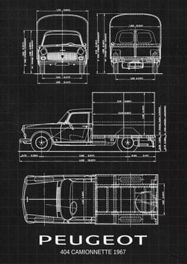 Peugeot 404 Camionnette 19