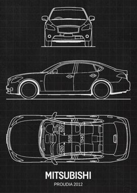 Mitsubishi Proudia 2012