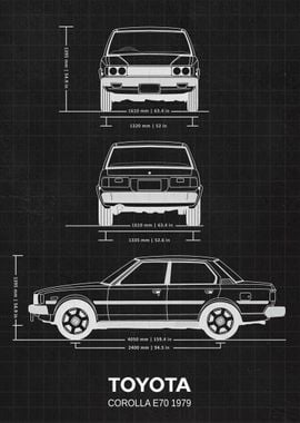 Toyota Corolla E70 1979