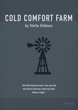 Cold Comfort Farm Book Art