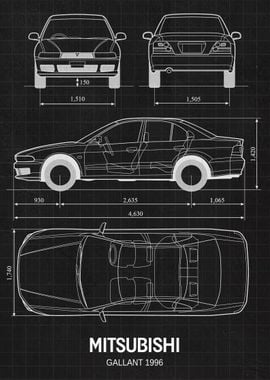 Mitsubishi Gallant 1996