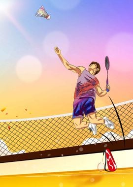 Badminton Sports Game