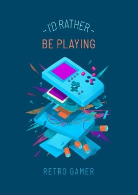 Retro Gaming Gamer