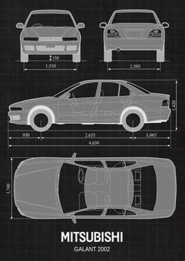 Mitsubishi Galant 2002