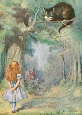 Alice and The Cheshire Cat