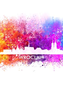 wroclaw color cityscape