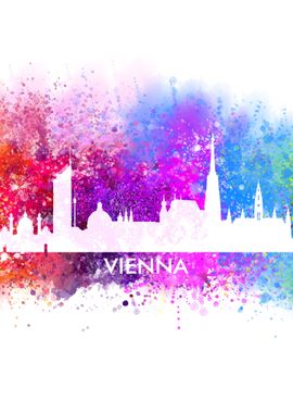 vienna color cityscape