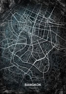 bangkok chalk map