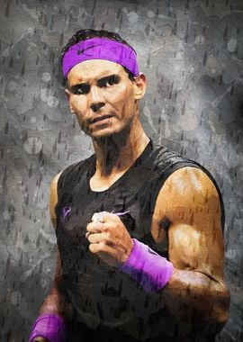 Rafael Nadal Poster Print 