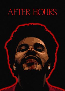 The Weeknd - After Hours, RCillustration