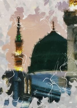 Islamic mosque art