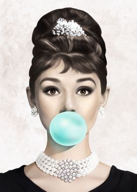 Audrey Hepburn Gum