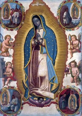 Virgin of Guadalupe 1700