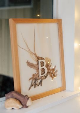 framed letter