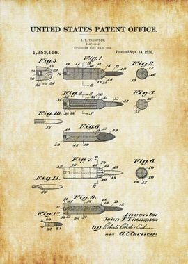 Firearm Cartridge Patent