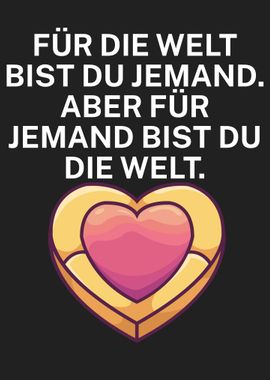 Liebevoller Spruch