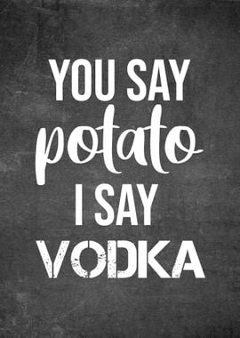 Vodka Funny Poster