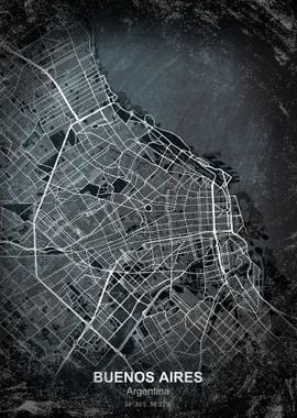 buenos aires chalk map