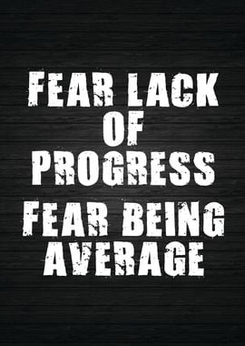 Fear Being Average