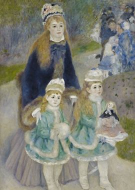 MOTHER AND CHILDREN Renoir