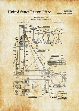 Drum Set Patent