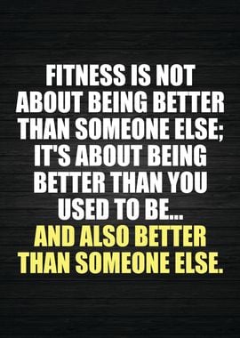 Fitness Is About